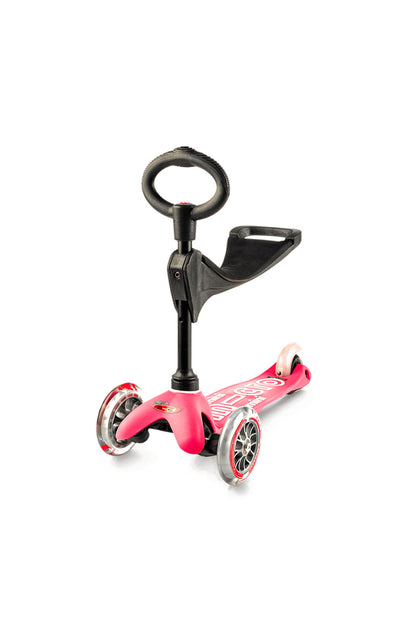 Micro Mini 3in1 Deluxe 3 Tekerlekli Scooter Pink